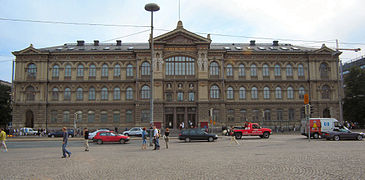 Le musée Ateneum, 1887.