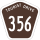 Tourist Drive 356 marker