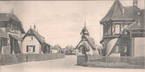 Altenhof I mit evangelischer Kapelle, 1901 errichtet