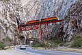 Le pont Infiernillo (enfer) dans les gorges du Rímac.