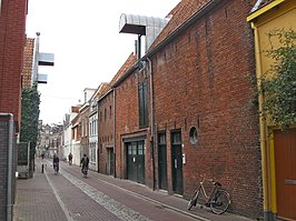 Hoekstraat voor het sluiten van de prostitutiepanden