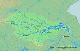 Map of the Huai River