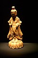 Wono-ri Bodhisattva, Goguryeo, first half of the 6th c. Ceramic, h. 17 cm. National Museum of Korea.