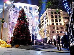 Decorações de Natal em Nişantaşı em 2010