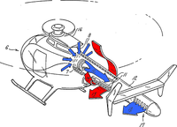 Diagram showing the movement of air through the NOTAR system