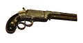 Una pistola Smith and Wesson Volcanic del 1855, calibro .31