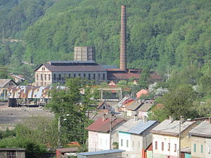 Antiga fábrica metalúrgica de Anina