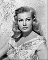 Anita Ekberg op 10 september 1956 geboren op 29 september 1931