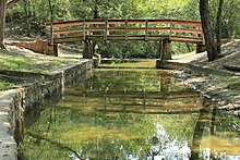 Grapevine springs park channel and bridge.jpg