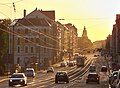 Tramsystem at the Georg-Schumann-Straße