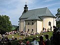 Preĝejo de Virgulino Maria Neĝa en pilgrimloko Malenisko