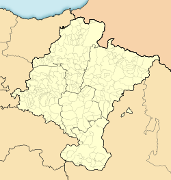 Tudela ubicada en Navarra