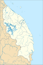 Terengganu location map 登嘉楼州地图