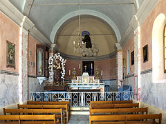 Intérieur de la chapelle Saint-Antoine.