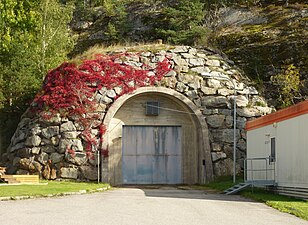 Tunneln till berganläggningen