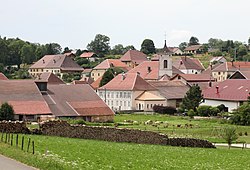 Skyline of Chapelle-d'Huin