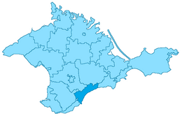 Alušta – Mappa