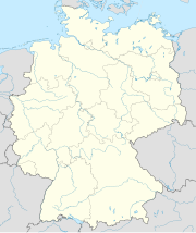 Localisation sur la carte d'Allemagne