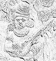 India, Chandraketugarh, 2nd-1st century BC Veena or possibly tanbura or sitar.