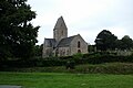 L'église Saint-Aubin.