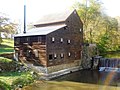 Pine Creek Gristmill in Muscatine, seit 1979 im NRHP gelistet[8]