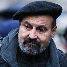 Tomáš Halík on an anti-nazi demonstration in Prague's Old Town Square, 2007