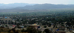 چشم انداز شهر خوست, افغانستان