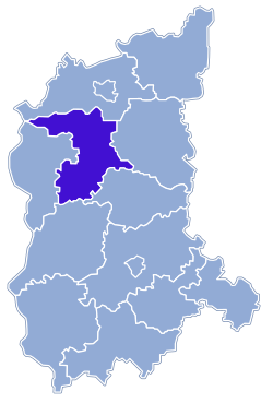 Location within the voivodeship