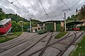 Triebwagen 222, diente ehemals als Party-Tram bei einem Schnellrestaurant in Vöcklabruck. Der Wagen wurde als Ersatzteilspender nach Graz gebracht, ehe er Anfang 2022 verschrottet wurde.[7]