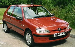 Peugeot 106 Dreitürer (1996–2003)