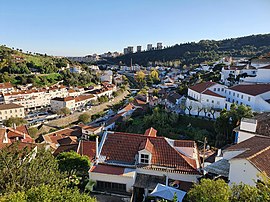 View of Alenquer from Praça Luís de Camões