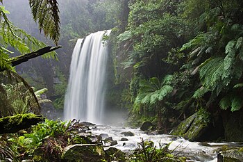 Hopetoun slapovi blizu Nacionalnog parka Otway, Victoria, Australija.