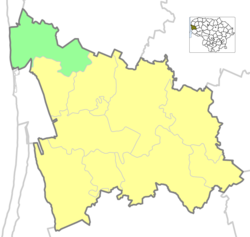 Location of Kretingalė Eldership