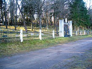 Le cimetière des pompiers.