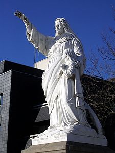 Sainte Anne (1851) Nantes, rue de l'Hermitage.