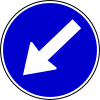 Pass onto left