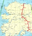 Image 12Map of the Trans-Alaska Pipeline (from History of Alaska)