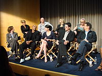 Cast and crew at a Paley Centre discussion of the show