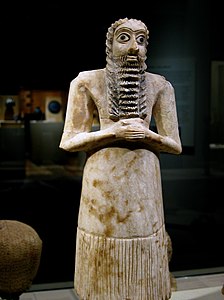 Statuia unui inchinator sumerian