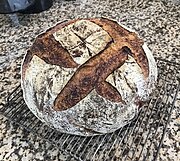 Sourdough baked in Ohio during lockdown