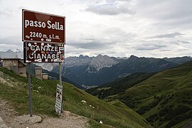 Col sella.