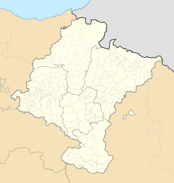 Iza is located in Navarre