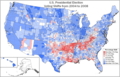 2004-2008 Election shift