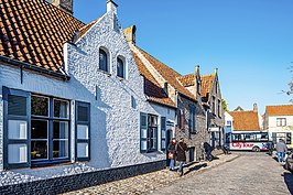 Ingang van het Volkskundemuseum Brugge