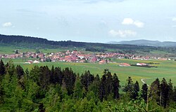 Skyline of Arc-sous-Cicon