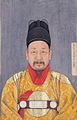 Hwangryongpo: everyday clothes for emperor styled after the Chinese imperial robe. Gojong began to wear the yellow robe once restricted only to the Chinese emperors.