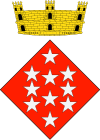 Coat of airms o Clariana de Cardener