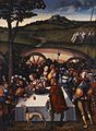 Lucas Cranach la Maljuna, Judit bankedas kun Holofernes, 16-a jarcento.