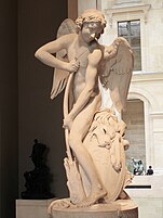 Cupido haciéndose un arco de la maza de Hércules (1761), de Edmé Bouchardon