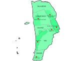 Map of Yan District, Kedah 吉打州铅县地图